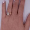 Picture of Emerald Cut Solitaire Engagement Ring