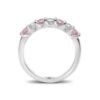 Picture of Fancy Pink 7 Stone Eternity Ring (0.70ct)