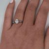 Picture of Oval Cut Solitaire Engagement Ring (1.03ct)